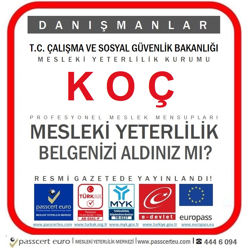 DANIŞMANLAR İÇİN: KOÇ (SEVİYE 6) MESLEKİ YETERLİLİK BELGESİ DÖNEMİ BAŞLADI!